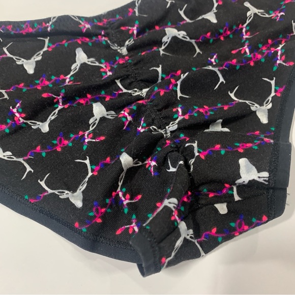 Victoria's Secret PINK Black Bikini Panties P146 XS Underwear Panties - Picture 7 of 9